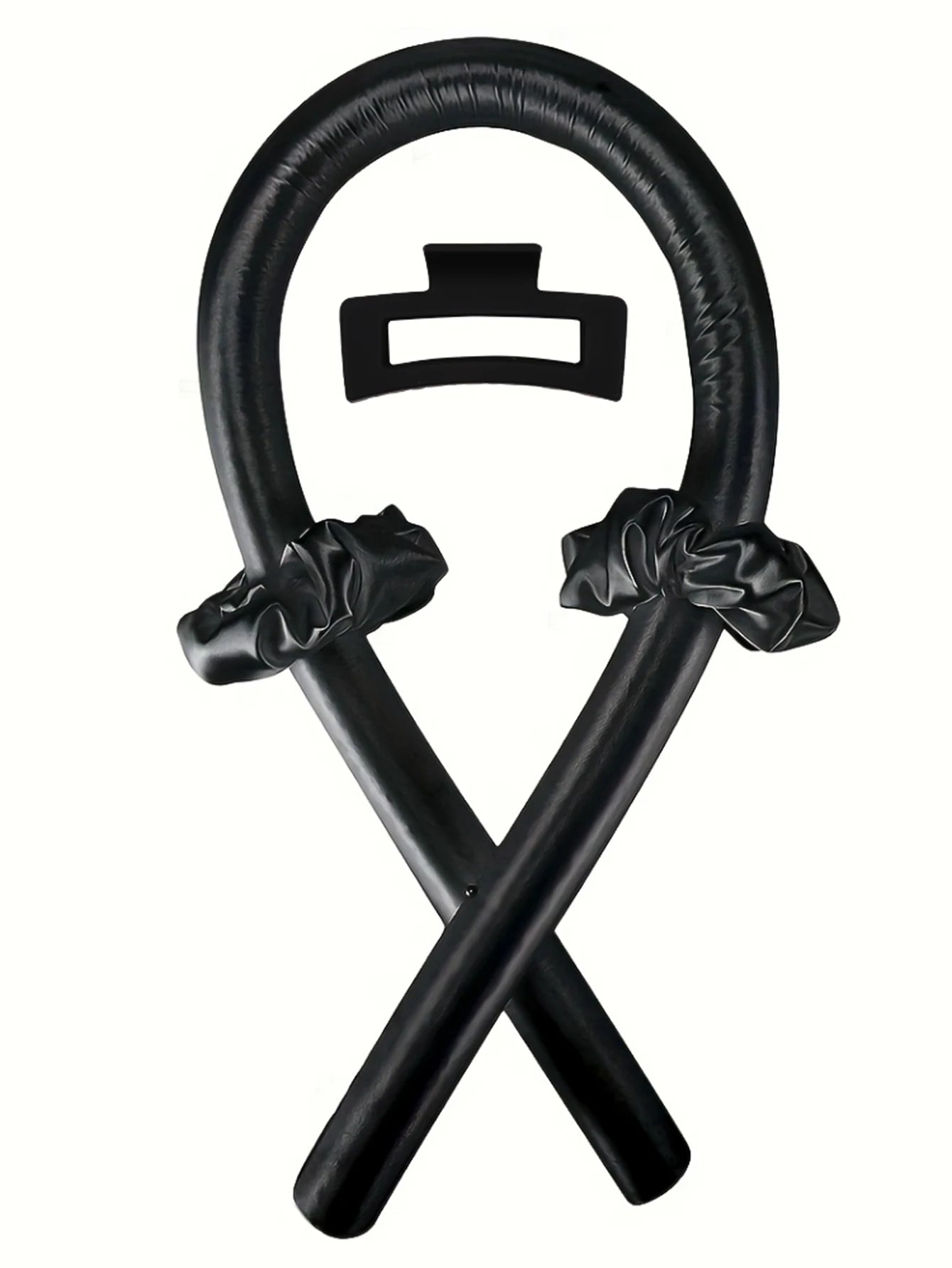 Heatless Curling Rod Headband No Heat Hair Curlers for Long Hair Heatless Hair Curlers to Sleep In, Soft Rubber Hair Rollers