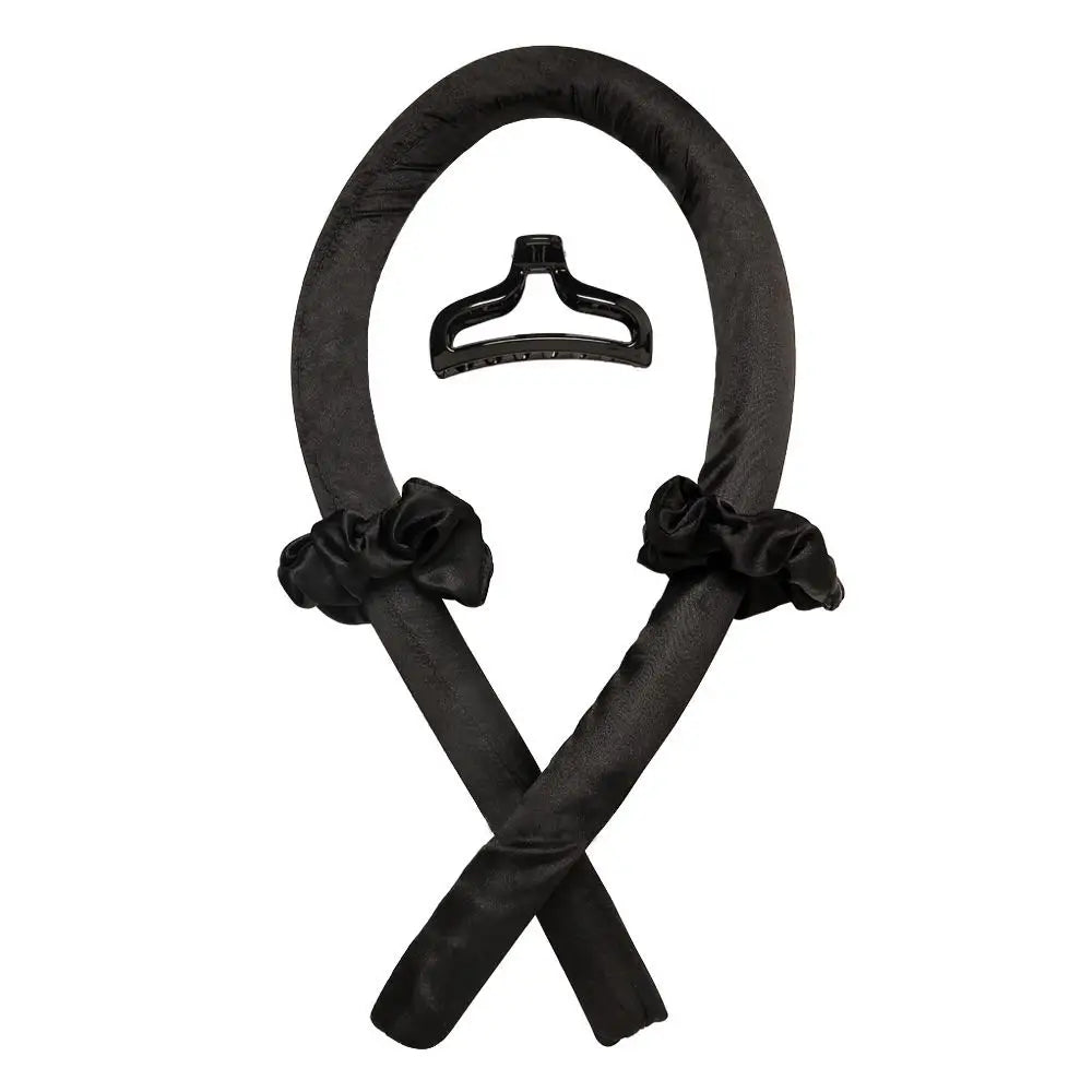 Heatless Curling Rod Headband No Heat Hair Curlers for Long Hair Heatless Hair Curlers to Sleep In, Soft Rubber Hair Rollers
