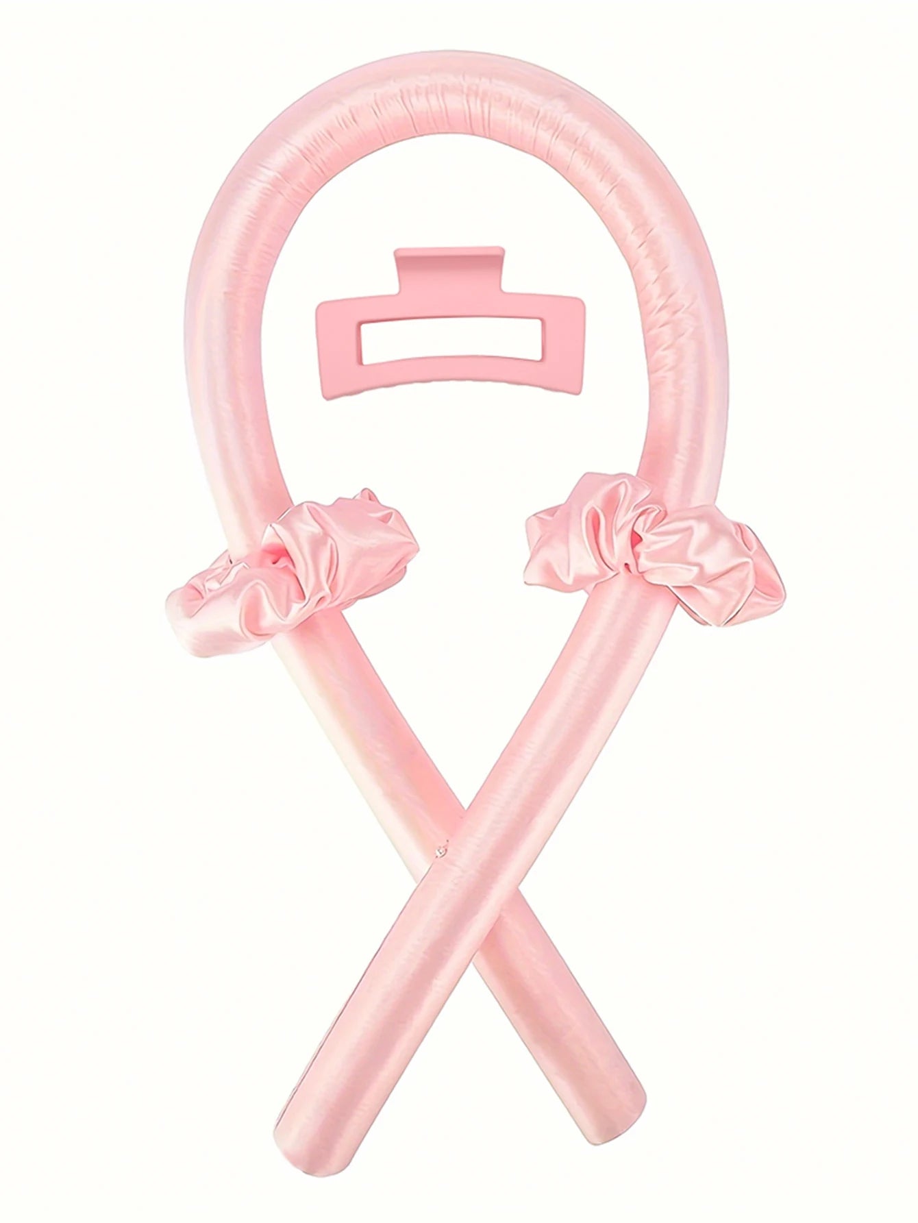 Heatless Curling Rod Headband No Heat Hair Curlers for Long Hair Heatless Hair Curlers to Sleep In, Soft Rubber Hair Rollers